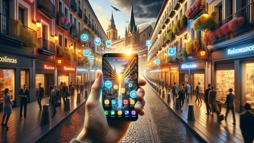 App movil calle principal