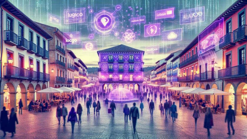 plaza de pueblo digital