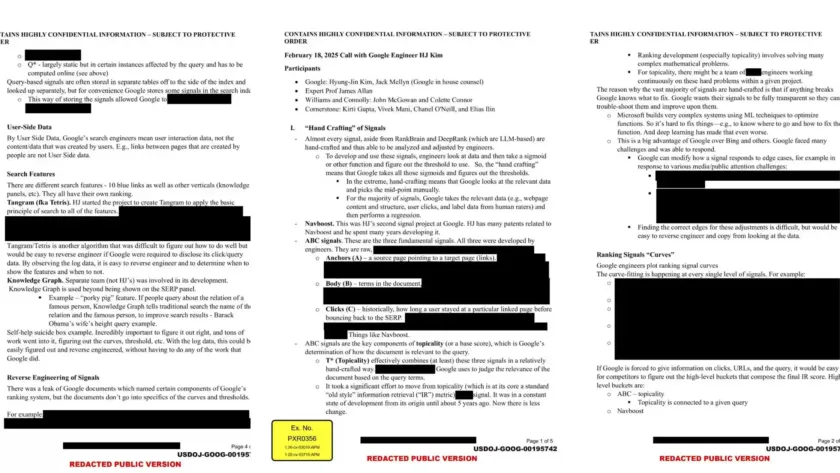 Así funciona realmente el algoritmo de Google lo que revelan los documentos filtrados del caso antimonopolio