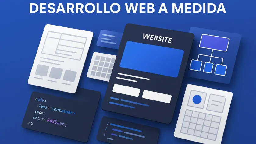 Desarrollo web a medida – webs personalizadas, rápidas y flexibles para empresas